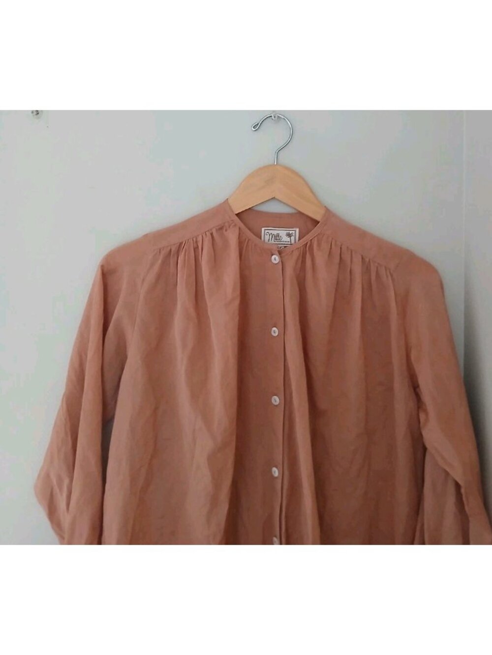 Mille Resort & Travel Button Front Blouse - Picture 2 of 9